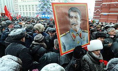 москвичи пришли к сталину колонной